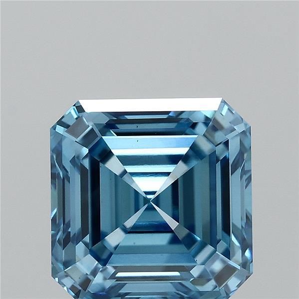 Asscher 2.01ct Fancy Vivid Blue VS1 IGI #LG739506219