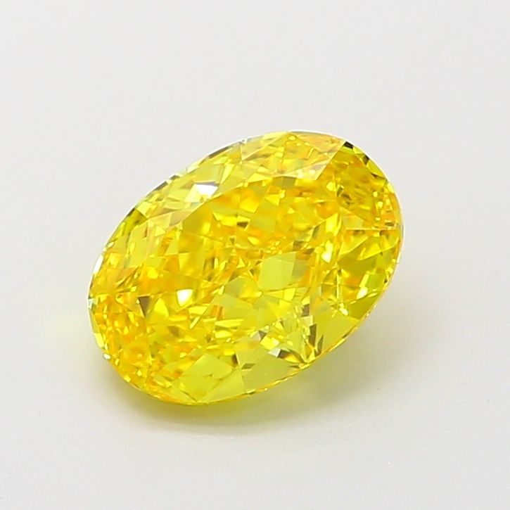 Oval 1.34ct Fancy Vivid Yellow IF IGI #LG783638279
