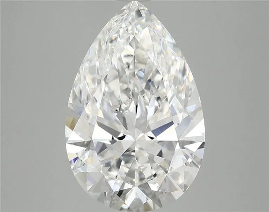 4.67ct Pear Lab Grown Diamond (Colour E, Clarity VS1, IGI Certified)