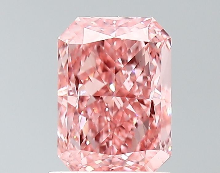 Radiant 1.56ct Fancy Vivid Pink VVS2 IGI #LG631421066