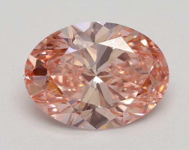 Oval 3.01ct Fancy Vivid Pink VS2 IGI #LG532242568
