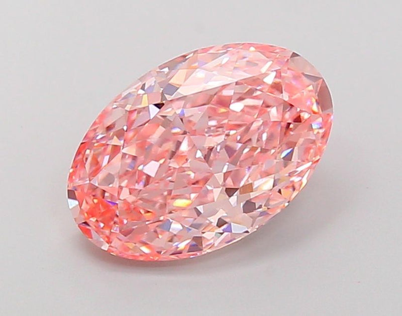 Oval 4.65ct Fancy Vivid Pink VS1 IGI #LG685599749
