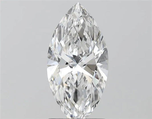 2.00ct Marquise Lab Grown Diamond (Colour E, Clarity VS2, IGI Certified)