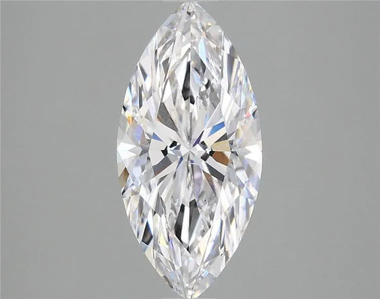 2.03ct Marquise Lab Grown Diamond (Colour D, Clarity VS2, IGI Certified)
