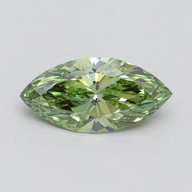 Marquise 1.03ct Fancy Vivid Green VVS2 IGI #LG611355300