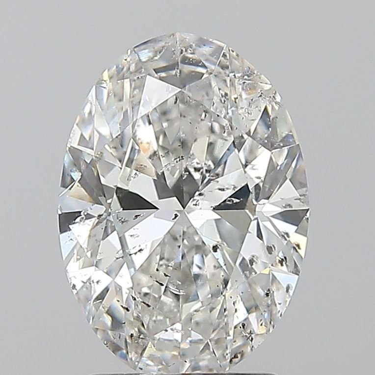 Oval 2ct F SI2 HRD #250000314692