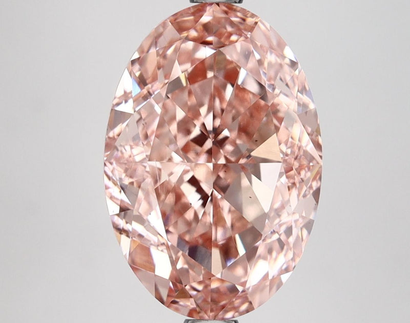 Oval 5.07ct Fancy Vivid Pink VS2 IGI #LG662457828