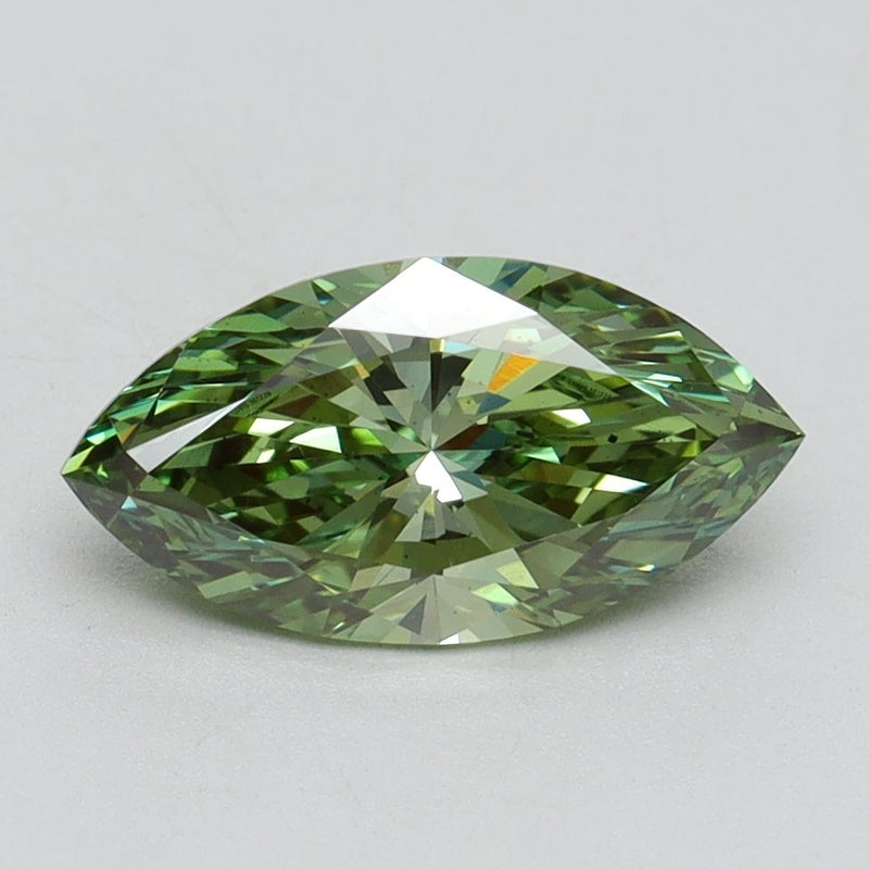 Marquise 1.5ct Fancy Vivid Green VS2 IGI #LG615361226