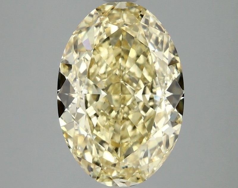Oval 4.09ct Fancy Vivid Yellow VS1 IGI #LG696567398