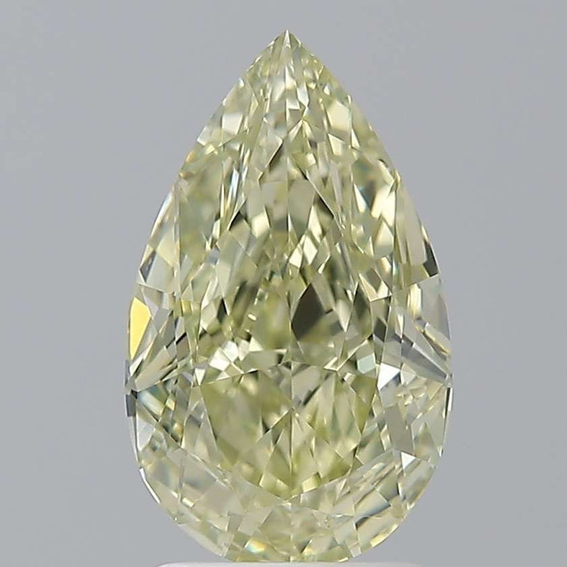 Pear 2.14ct Fancy Brownish Greenish Yellow VS1 GIA #2235238200