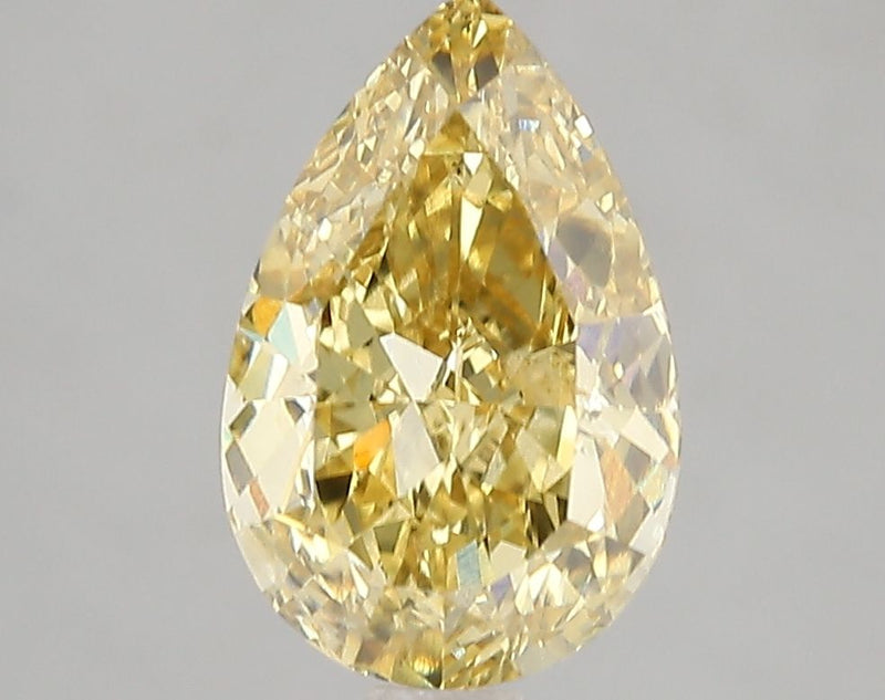 Pear 2.51ct Fancy Vivid Yellow VS2 IGI #LG686503244