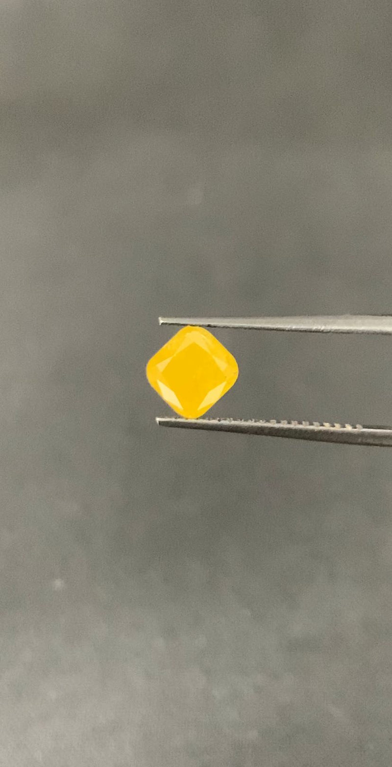 Cushion brilliant 1.14ct Fancy Deep Yellow  GIA #7496923365