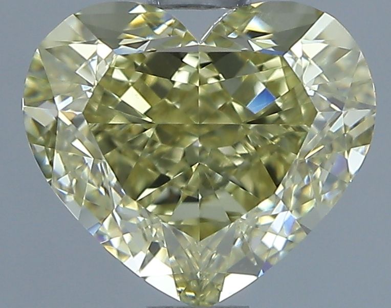 Heart 1.53ct Fancy Yellow VVS2 GIA #2235871036