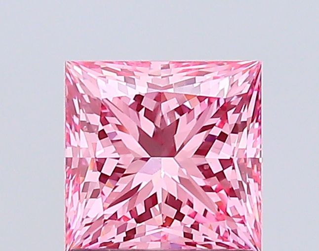 Princess 1.5ct Fancy Vivid Pink VVS2 IGI #LG704510925