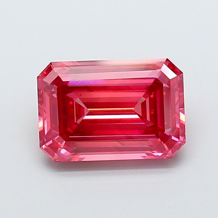 Emerald 4.17ct Fancy Vivid Pink VS2 IGI #LG750529605