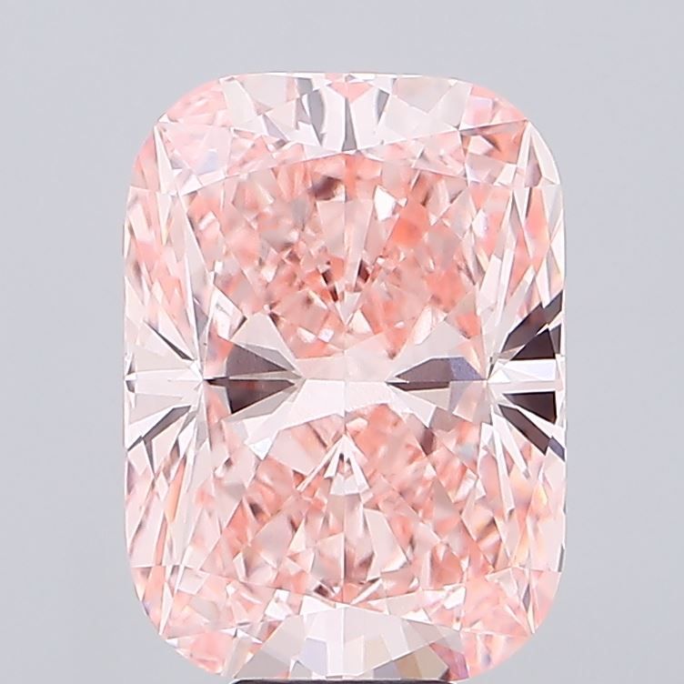 Cushion modified 10.35ct Fancy Vivid Pink VVS2 IGI #LG769637346