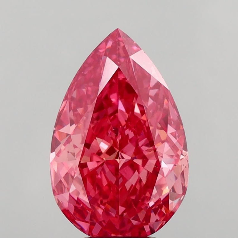 Pear 5.1ct Fancy Vivid Pink VS2 IGI #LG764659260