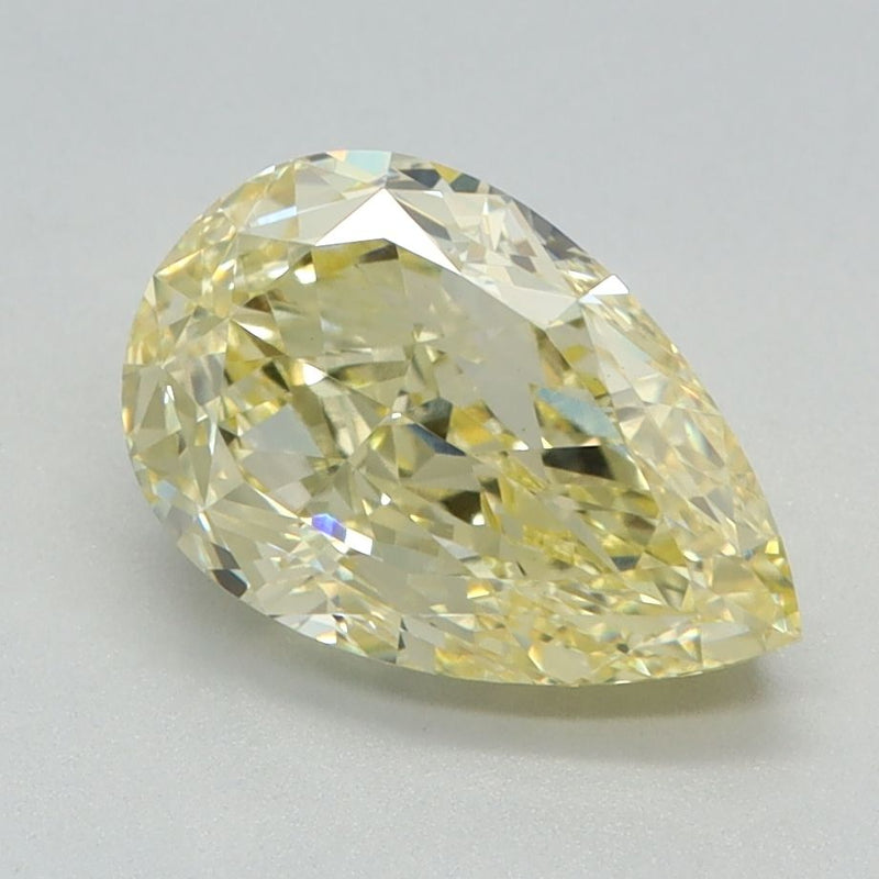 Pear 1.72ct Fancy Intense Yellow VVS2 IGI #LG655444993