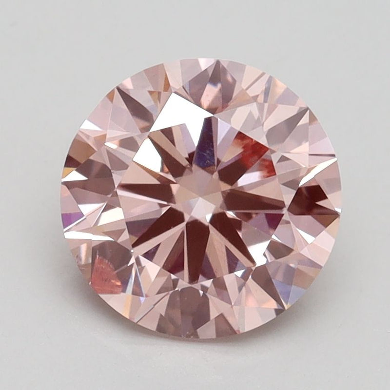 Round 2ct Fancy Intense Pink SI1 IGI #LG532248091