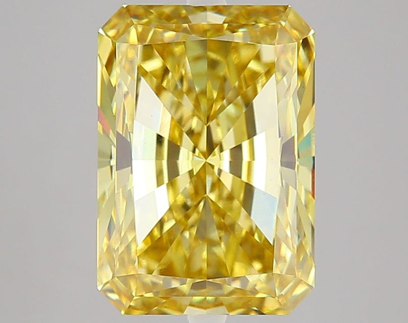 Radiant 5.04ct Fancy Intense Yellow VS1 IGI #LG772674029