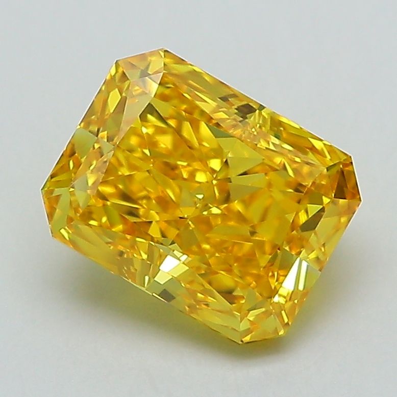Radiant 2.07ct Fancy Vivid Yellow VS1 IGI #LG593366305