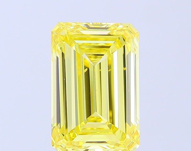 Emerald 4ct Fancy Intense Yellow VS2 IGI #LG756509277