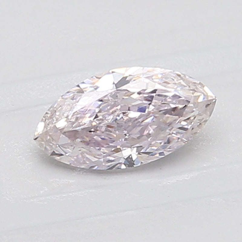Marquise 0.7ct Very Light Pink SI1 GIA #1209905478