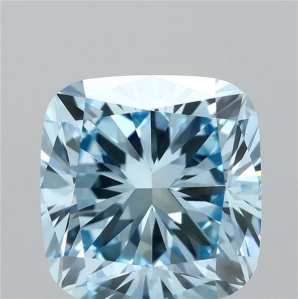 Cushion modified 2.52ct Fancy Vivid Blue VS1 IGI #LG739524394