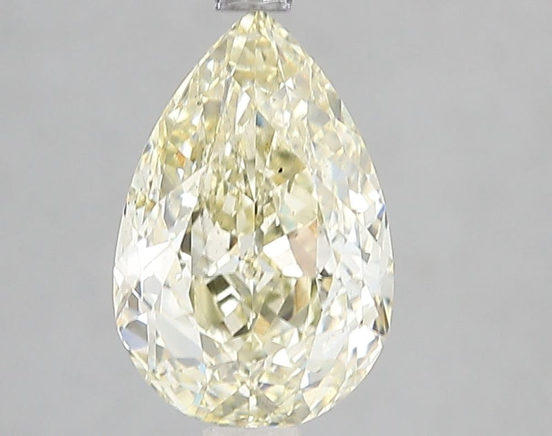 Pear 2.5ct Fancy Light Yellow SI1 IGI #LG658481097