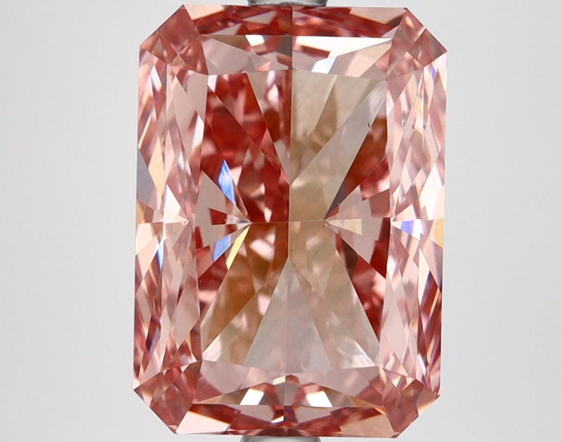 Radiant 5.16ct Fancy Vivid Pink VS2 IGI #LG652467171