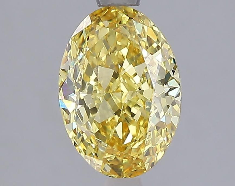 Oval 2.01ct Fancy Vivid Yellow VS2 IGI #LG685514202