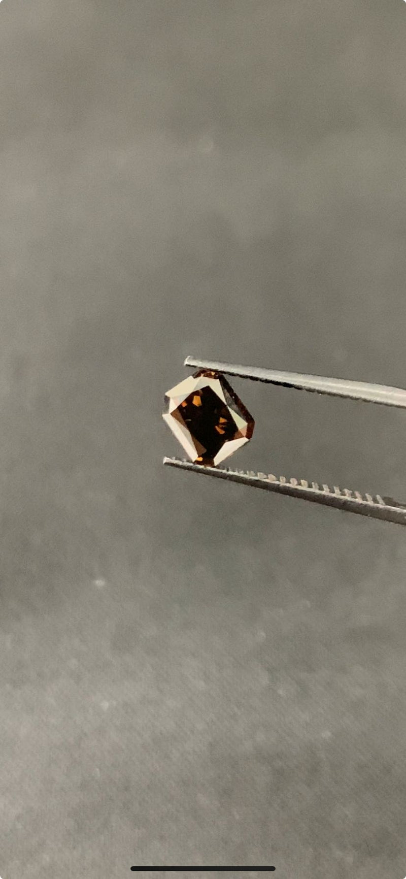Radiant 1.26ct Fancy Dark Brown  GIA #2235355622