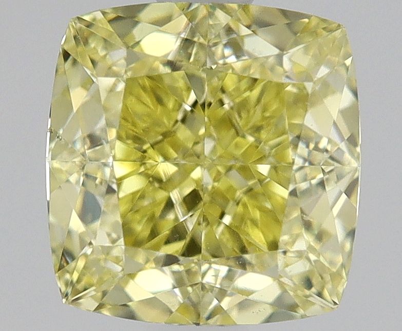 Cushion brilliant 1.02ct Fancy Intense Yellow VS2 GIA #3515378338