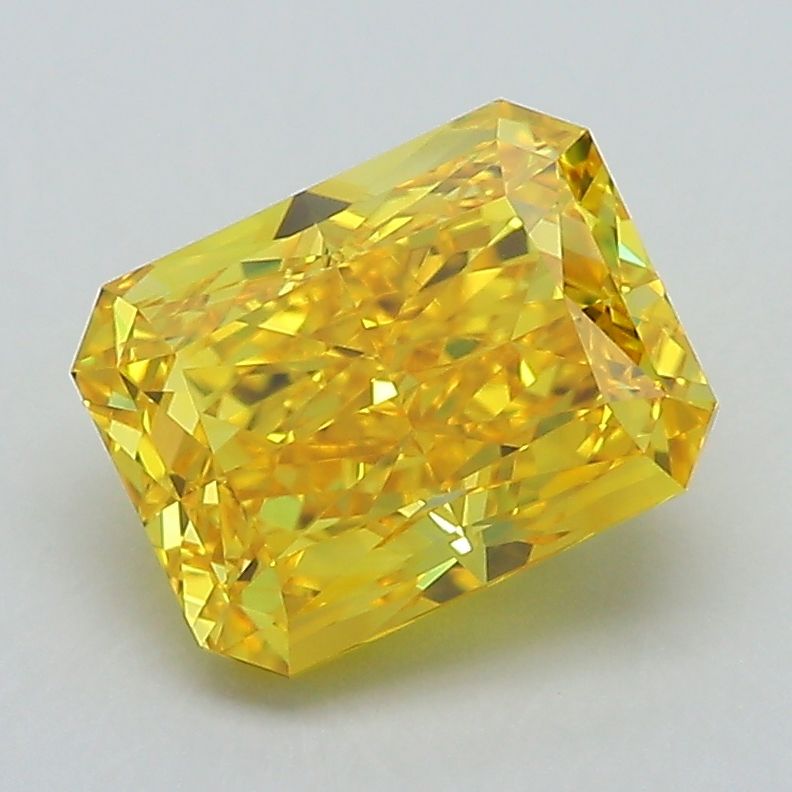 Cushion modified 2.66ct Fancy Vivid Yellow VS1 IGI #LG592364942