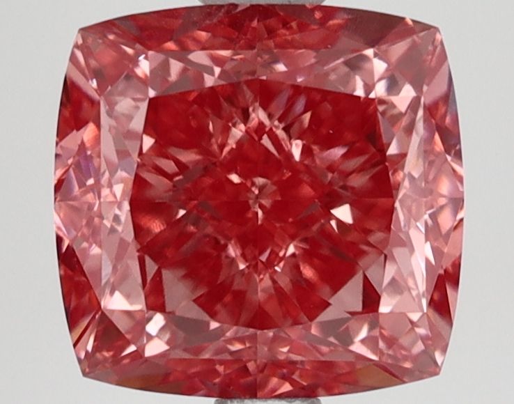 Cushion modified 3.05ct Fancy Vivid Pink VVS2 IGI #LG642470453
