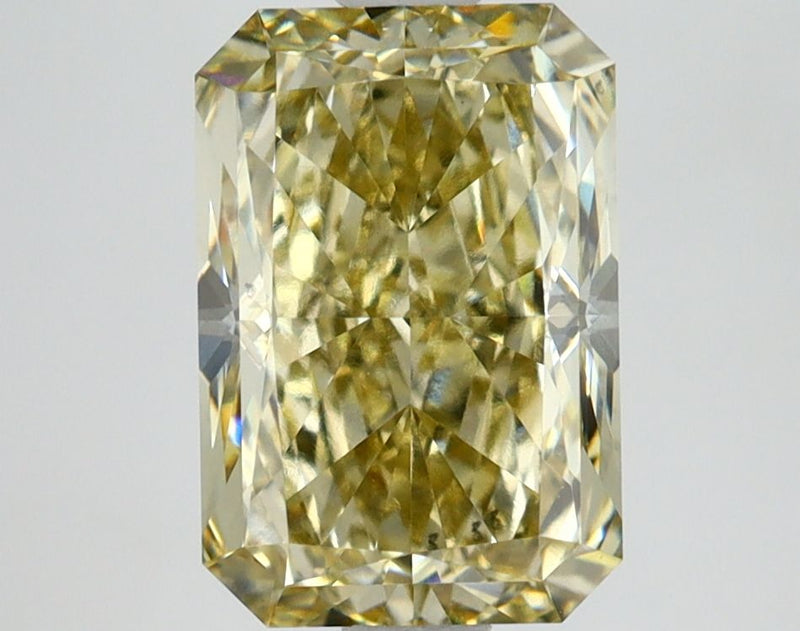 Radiant 3.08ct Fancy Gray Yellow VS1 IGI #LG636495034