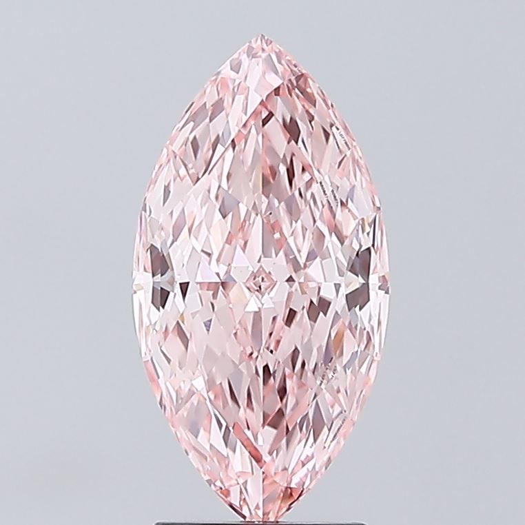 Marquise 2.55ct Fancy Vivid Pink VS1 IGI #LG778608675