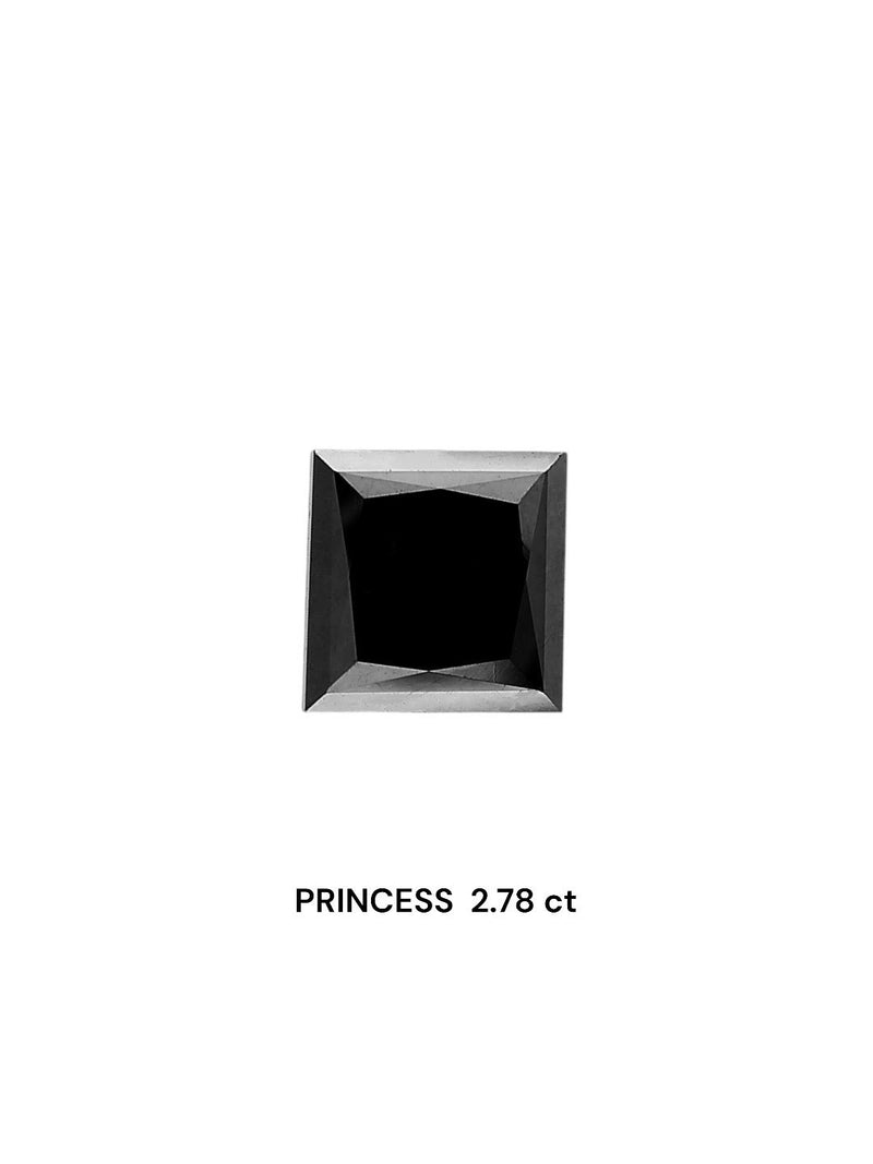 Princess 2.78ct Black  IGI #735561642