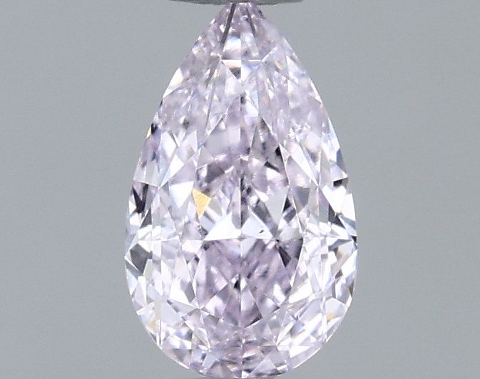 Pear 0.39ct Fancy Light Pinkish Purple VS2 GIA #7446267961