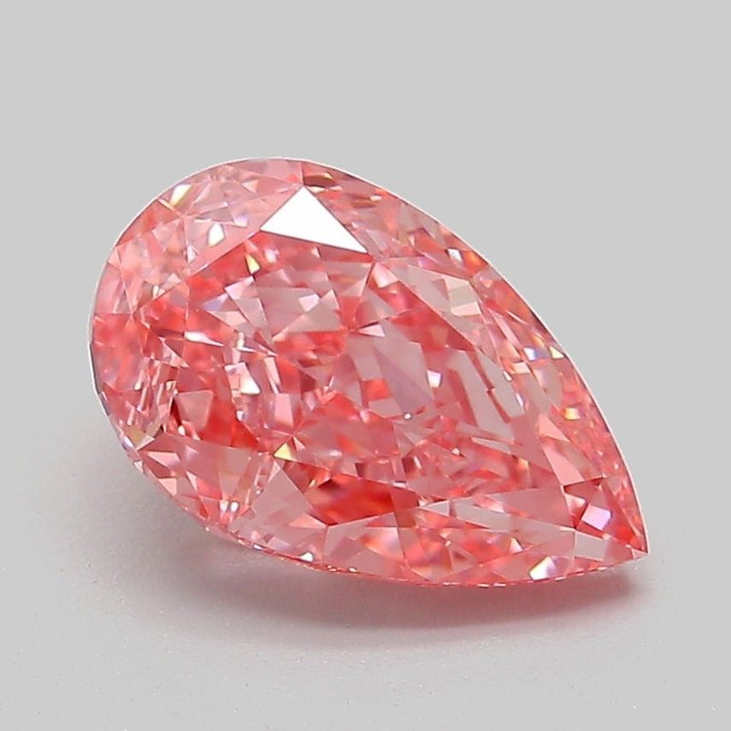 Pear 2.04ct Fancy Vivid Pink VVS2 IGI #LG764696336