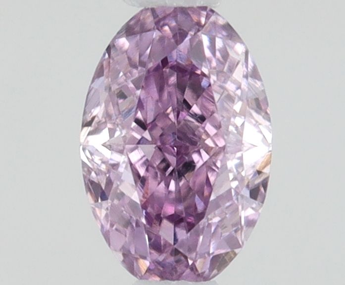 Oval 0.11ct Fancy Intense Purple Pink  GIA #2235434032