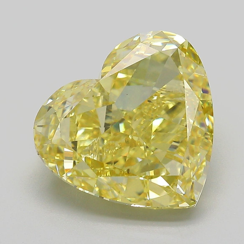 Heart 7.05ct Fancy Intense Yellow VS1 IGI #LG732555981