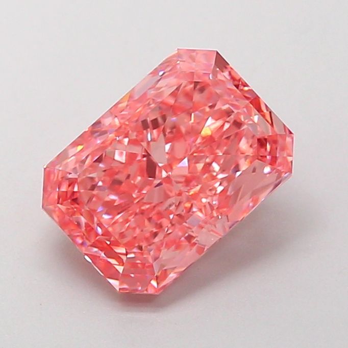 Radiant 2.56ct Fancy Vivid Pink VVS2 IGI #LG700518657