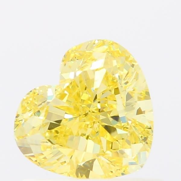 Heart 0.81ct Fancy Intense Yellow VVS1 GIA #6445942867