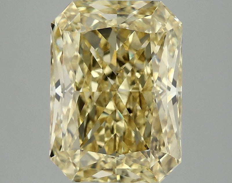 Radiant 5.03ct Fancy Vivid Yellow VS1 IGI #LG690506551