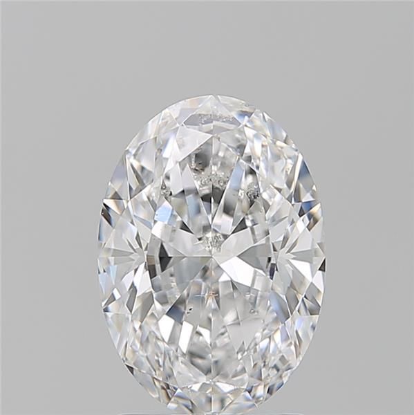 Oval 2.01ct D SI2 HRD #250000108374