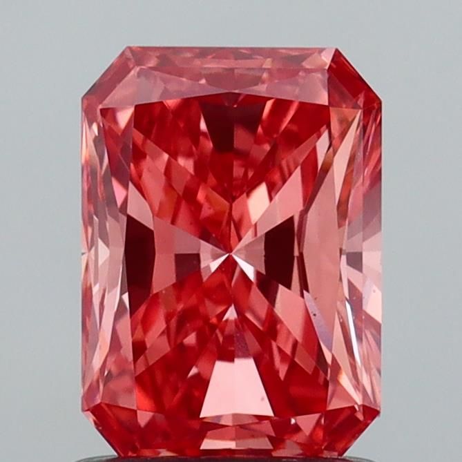 Radiant 1.14ct Fancy Vivid Pink VS2 IGI #LG763659743