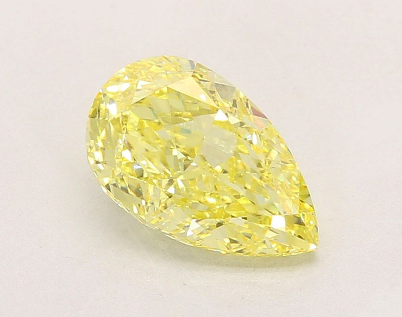 Pear 2.56ct Fancy Intense Yellow VVS2 IGI #LG750519772