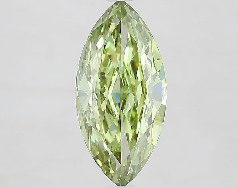 Marquise 2.91ct Fancy Vivid Green VS1 IGI #LG794658568