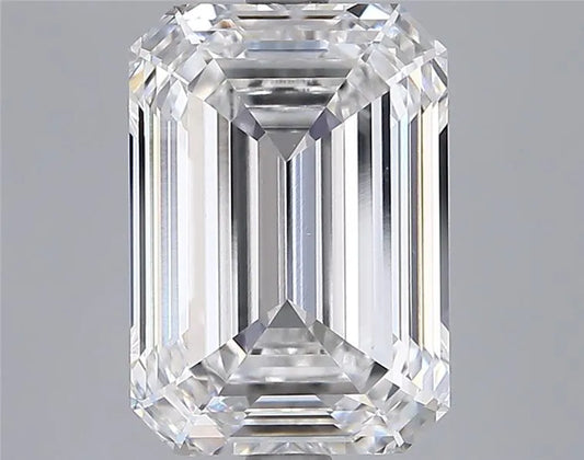 4.72ct Emerald Lab Grown Diamond (Colour G, Clarity VVS2, IGI Certified)